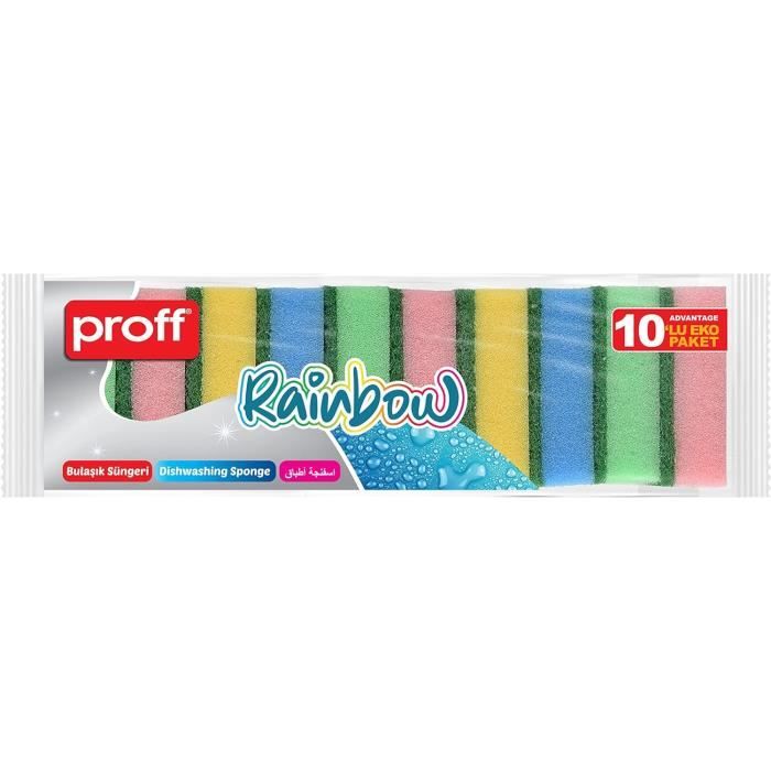 6 éponges Vaisselle Lavables Double Face - Microfibre Et Grattoir Non Rayant Pour Plaques Et Surfaces