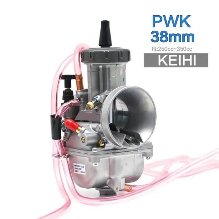 PWK Carburateur Universel 38 Mm – Moto Cross, Enduro, Quad, Scooter 350–450 Cc, Puissance & Accélération Optimisées