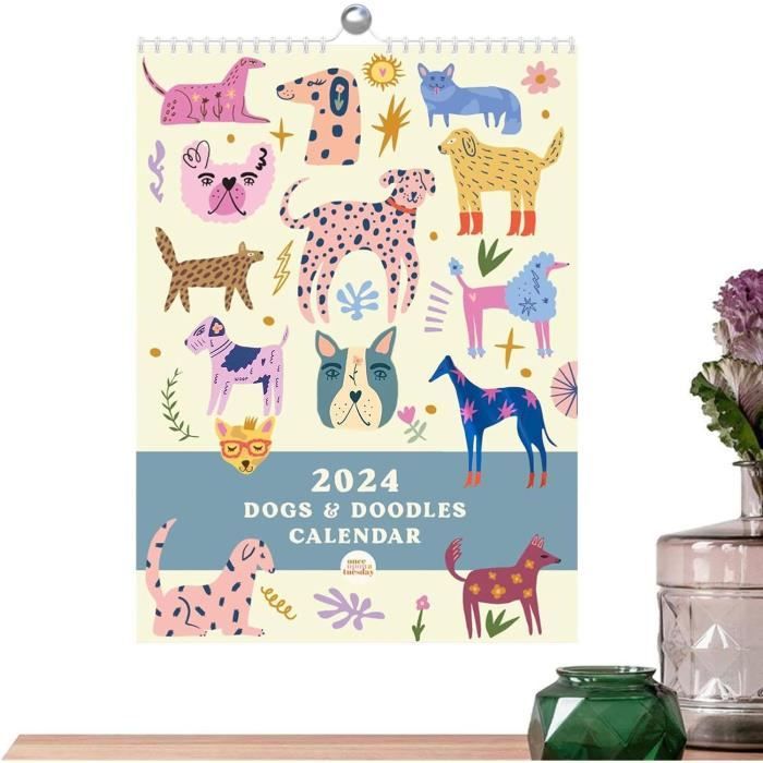 Calendrier Familial 2023 2024 Calendrier Mural Humoristique 2024 Avec