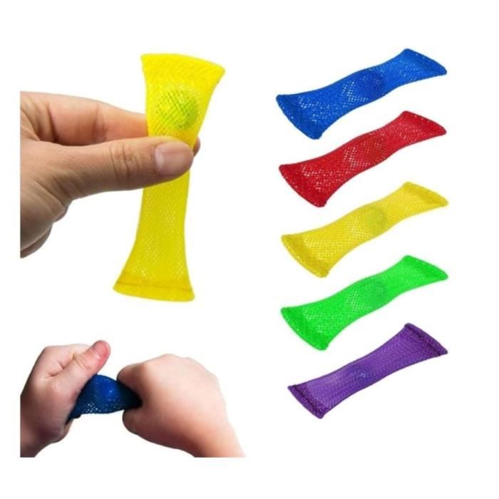 Crayon Fidget 5 Pièces - Crayon Anti-stress Silencieux Pour Concentration TDAH, école, Bureau