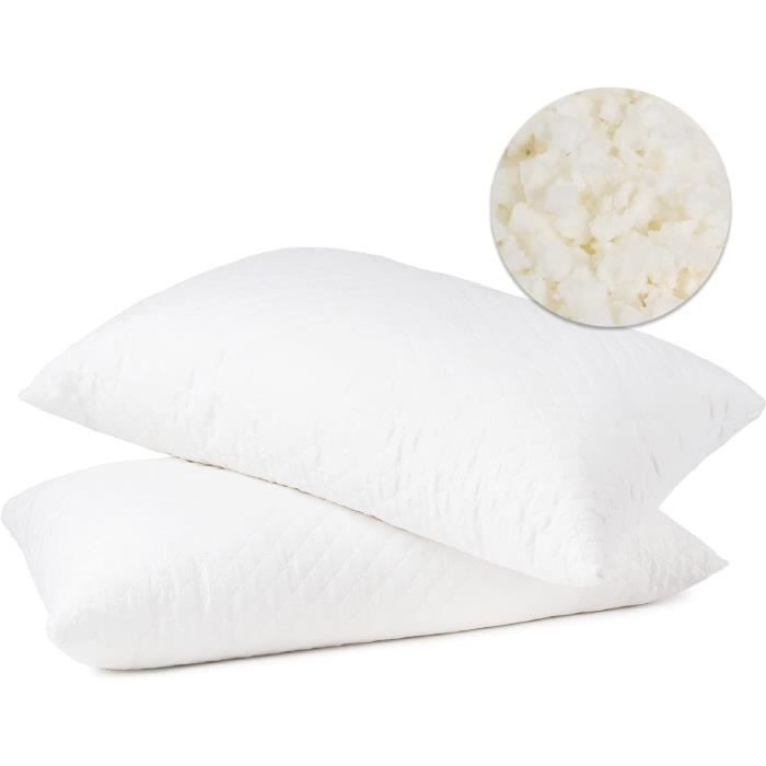 Oreiller Couple 27° Arcova Sweet Spot - En Mousse à Mémoire De Forme Pour Plus D'intimité Et De Confort
