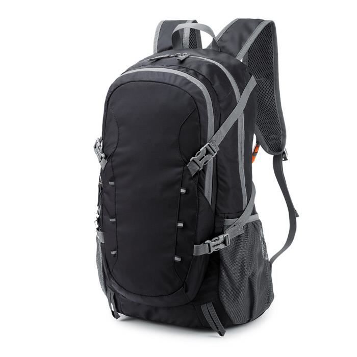 Cartables scolaires GENERIQUE 40l sac à dos étanche sac à dos randonnée camping sac de trekking sac pour ordinateur portable sport - orange