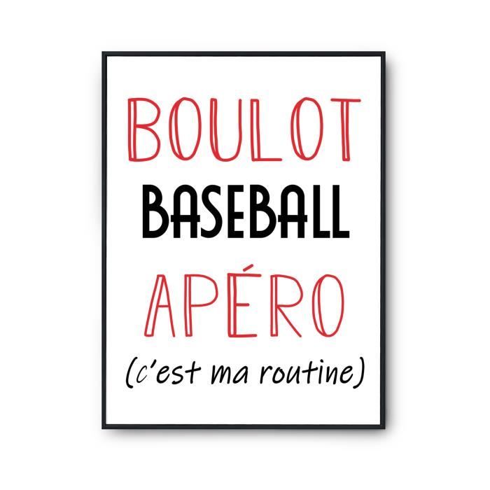 Vitrine de baseball unique en acrylique avec support de