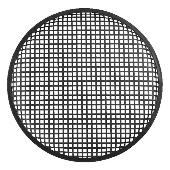 Grille Haut-Parleur Protecteur en M/étal Homyl Grille De Protection pour Haut-Parleur Noir 12 Pouces