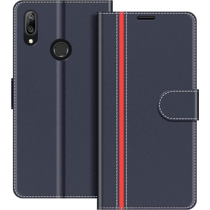 Housse En Cuir Huawei Y7 2019 tui T l phone Huawei Y7 2019