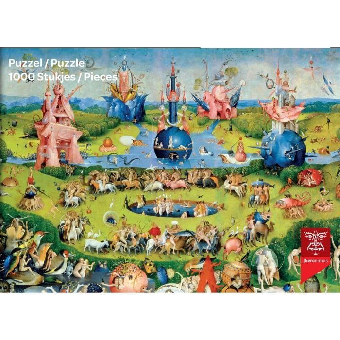 Puzzle 1000 Pieces Bosch Jerome Le Jardin Des Delices Achat