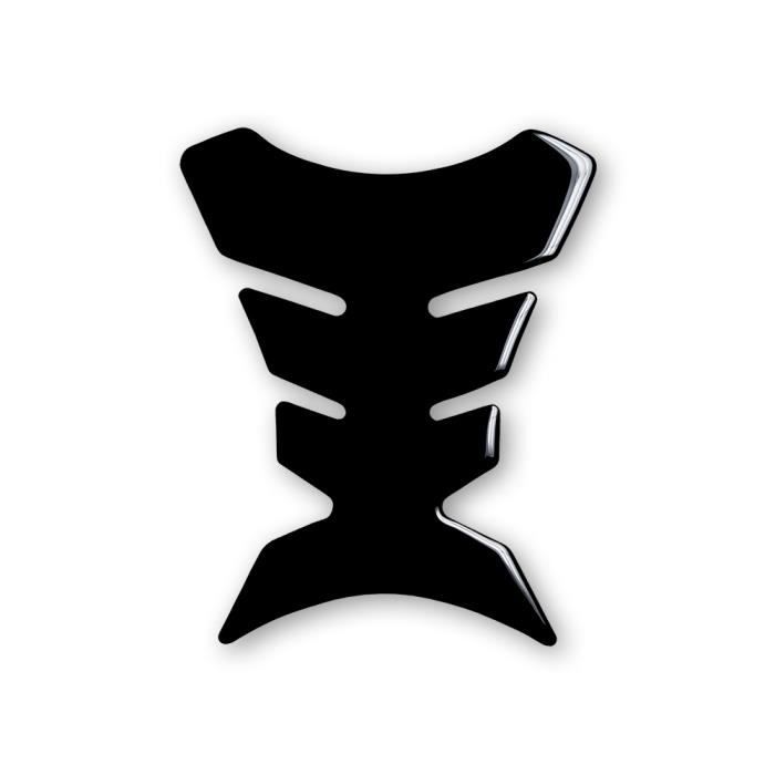 Protection Réservoir Adhésive 3D Pour Motos Mini Slim, Noir, 13 X 8,5 Cm