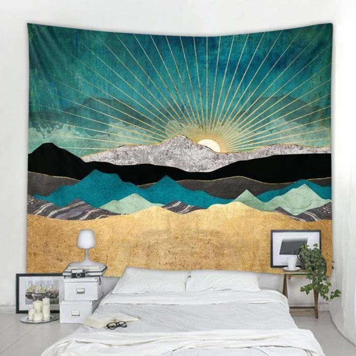 Tapisserie hippie psychédélique arbre de vie Art mural décoration décorative à suspendre pour