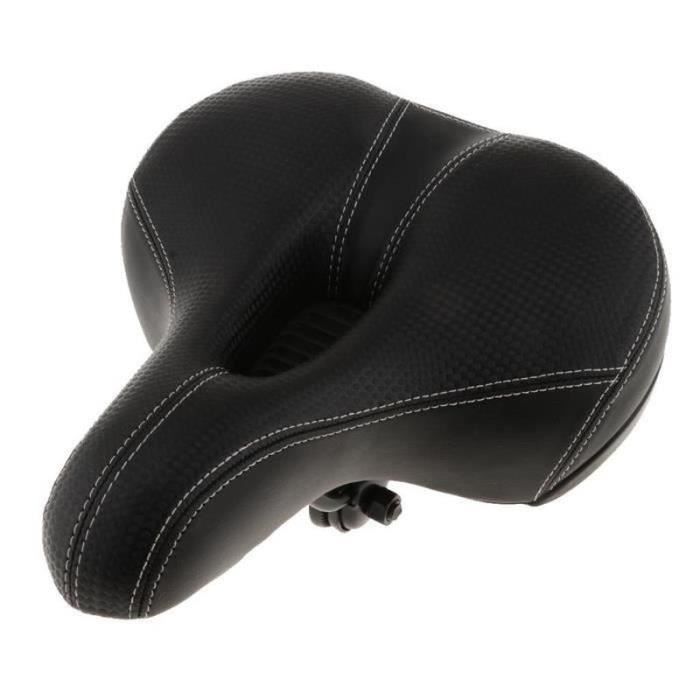 Selle De Vélo Ancienne En Cuir Marron, à Ressorts, Fabrication Française, Pour Vélo De Ville