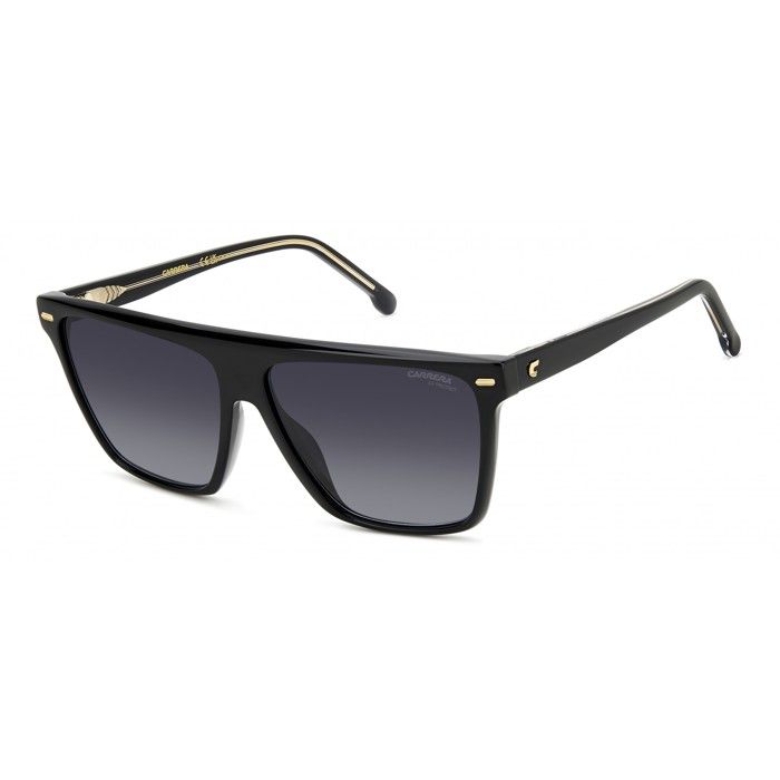 Lunettes De Soleil Dsquared2 D2 0096/S - Monture Noire Acétate, Forme Carrée, UV400, Femme