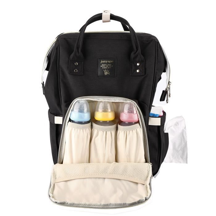 Sac Dos Langer pour B b CODREAM Quotidien Noir