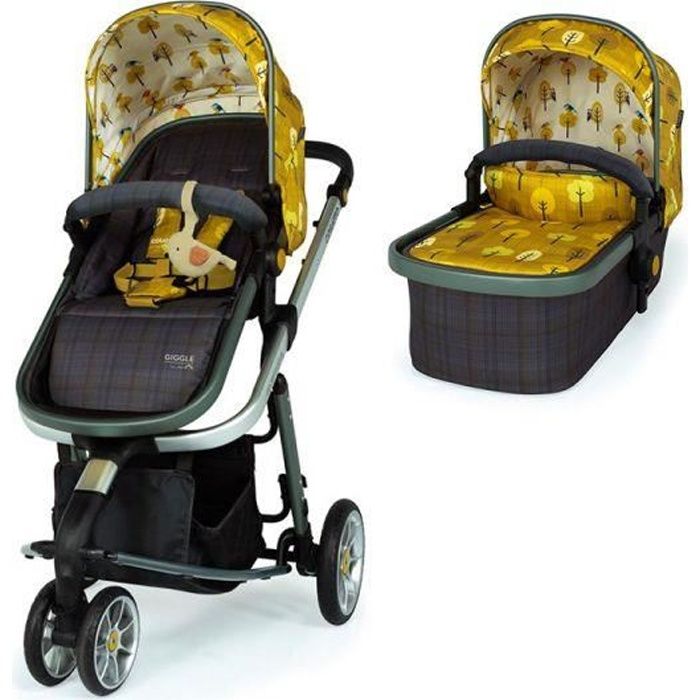 Poussette combin e Cosatto Giggle 3 Spot the Birdie Cdiscount