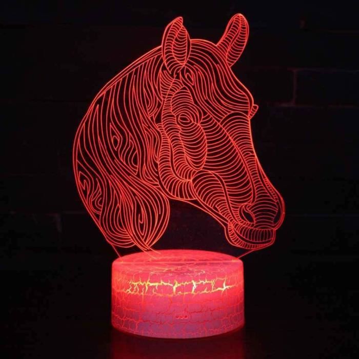 Lampe Cheval Sellé Lumineux