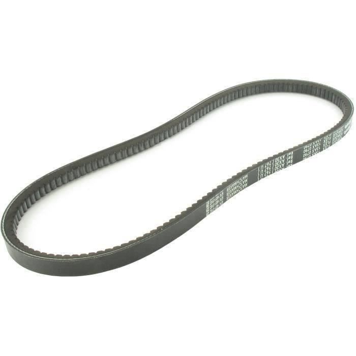 Courroie trapézoïdale crantée américaine série 3L (section 10x6mm) Longueur ext: 871mm