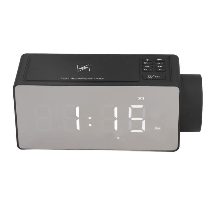 Radio Numérique Portable Double Réveil BT - Haut-Parleur Pour Lecture, Cuisine, Équitation, Écran LED