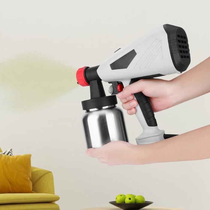 Pistolet à Peinture Sans Fil Varan Motors – 800ml – Batterie 20V 2Ah Et Chargeur Inclus