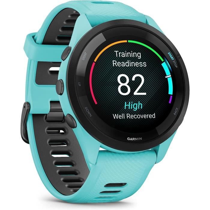 Montre connectée - GARMIN - Forerunner 265 - 46 mm - Capteur de pouls - Autonomie 14 jours