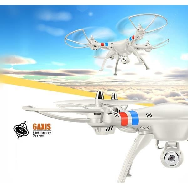 Gosear® Drone Caméra HD Wifi avec Retour FPVRetour vidéoHeadless Mode