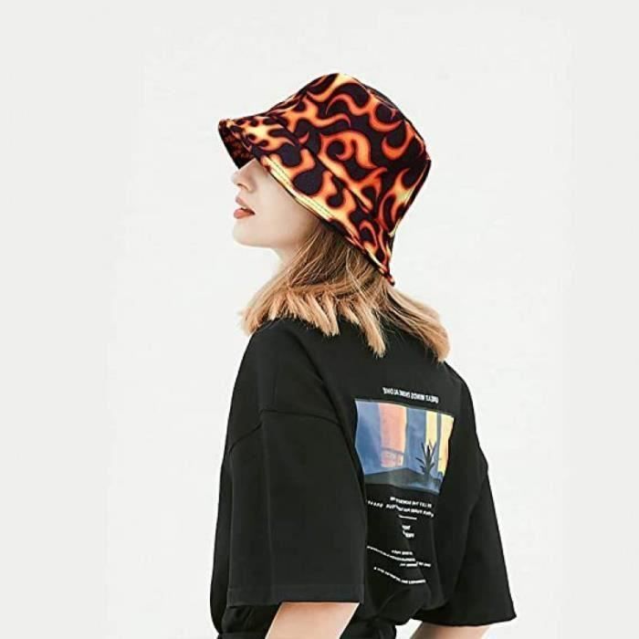 Chapeau Bob Réversible 2 Tons Unisexe - Pêcheur, Respirant, 100% Coton, Taille Unique