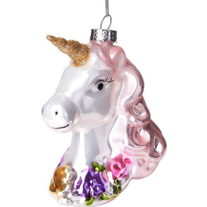 Boule de Noël Licorne main image 0