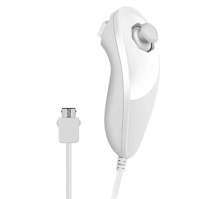 Manette Nunchuck Hobby Concept Contrôleur de jeu pour Console Wii et Wii U