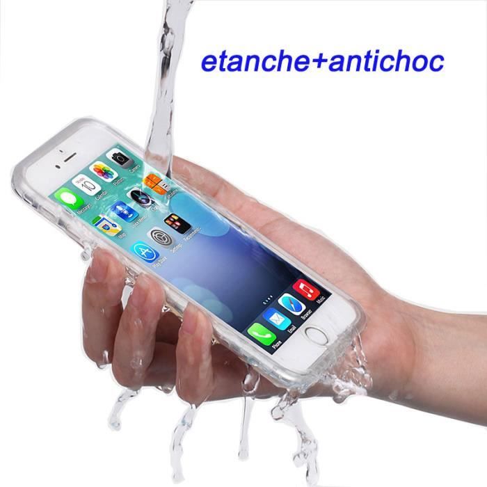 Pour iPhone 6 / 6S 4,7 pouces Coque Etanche Etui Imperm?�able Antichoc Antipoussi?�re 360 degr?�s 