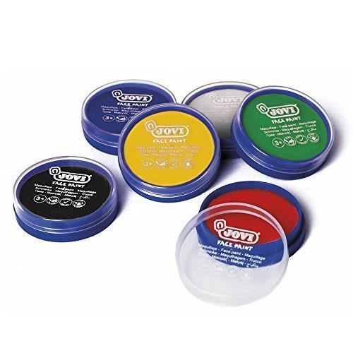 Jovi Fingr Paint tui d 5 pots d 35 ml d pintur au doigt - Ingrédints naturls - Miscibl - Txtur gélatinus - Lavabl - Coulurs assortis Jovi Fingr Paint tui d 5 pots d 35 ml d pintur au doigt - Ingrédints naturls - Miscibl - Txtur gélatinus - Lavabl - Coulurs assortis