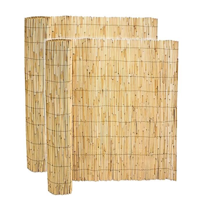 Lot de 2 canisse en bambou, clôture de jardin, couverture de protection - Longueur 500 x Profondeur 150 cm -JUANIO-
