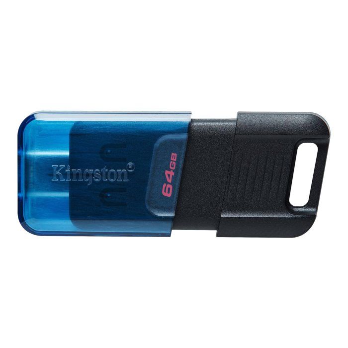 Clé USB - KINGSTON - Datatraveler 80 - 64 Go - USB-C - USB 3.2 Gen 1