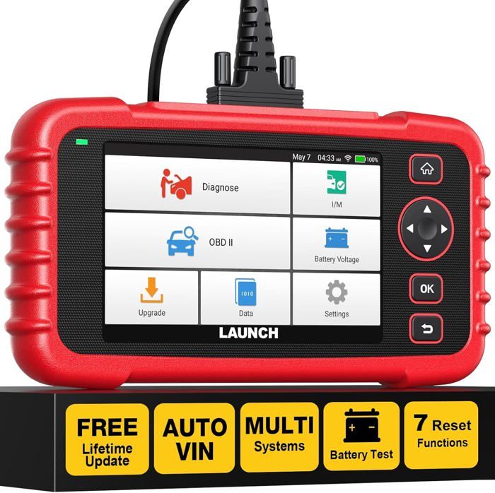 LAUNCH CRP123X Elite Valise Diagnostic Auto de Voiture Multimarque OBD2