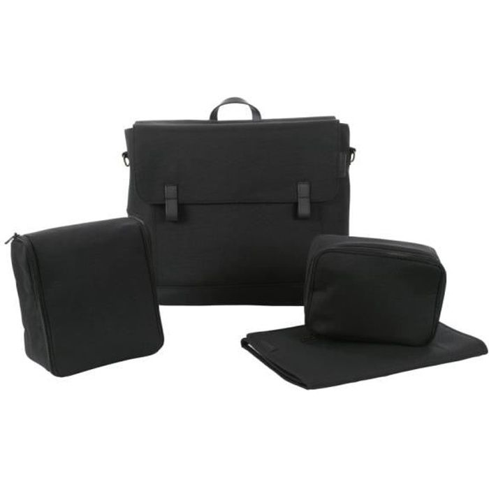 MAXI COSI Sac a langer Modern Bag avec matelas a langer et compartiment isotherme Black Raven Cdiscount Puericulture Eveil bebe