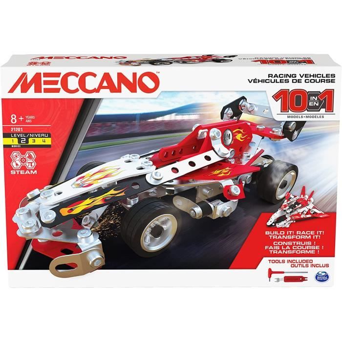 Meccano trois modèles 5 8 ans 65 pièces