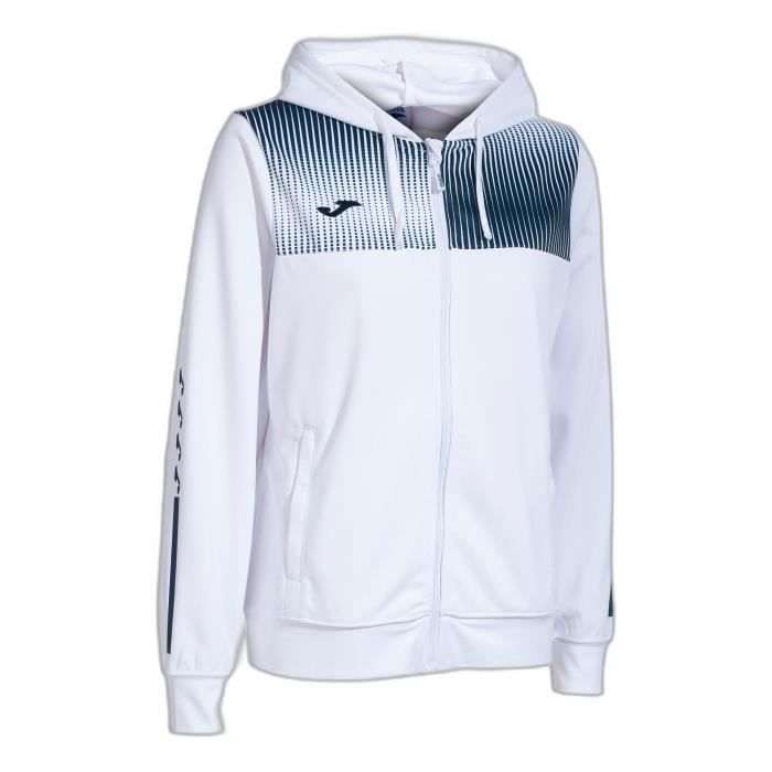 Veste de survêtement à Capuche femme Joma Eco Supernova - blanco/marino - XS