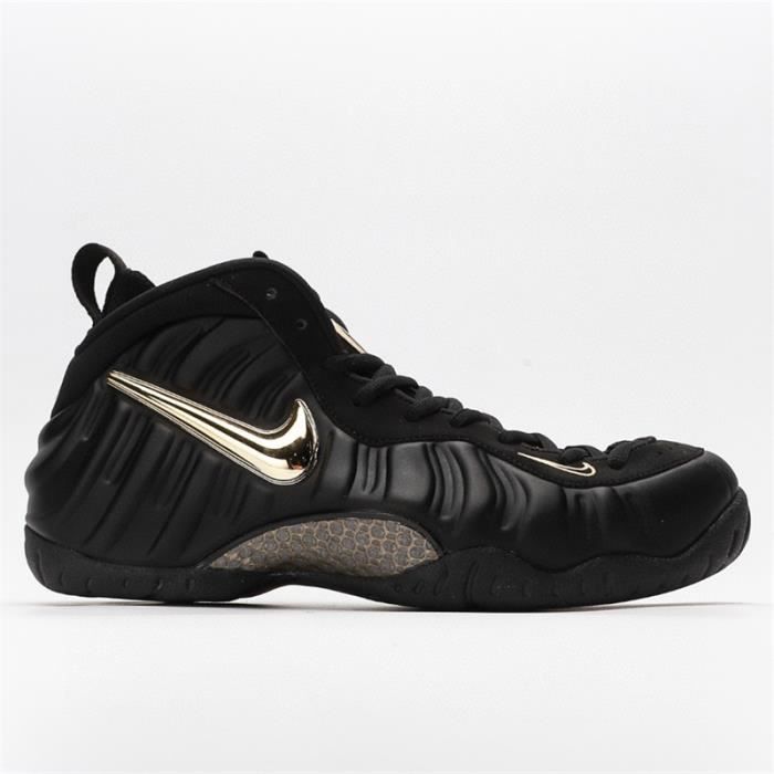 nike foamposite homme noir