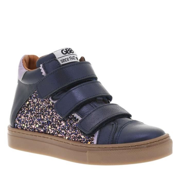 basket cuir marron femme
