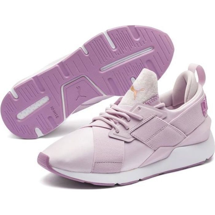 basket puma femme violet