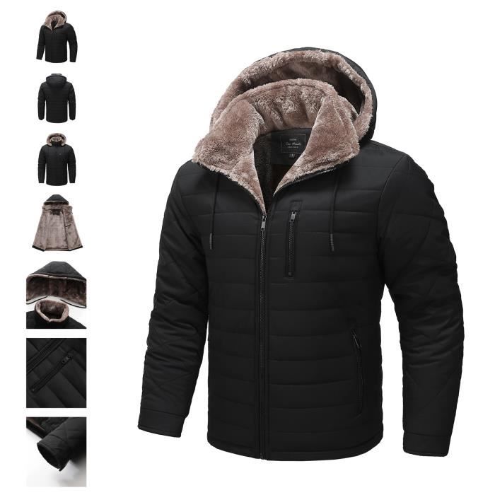 Manteau homme top polaire