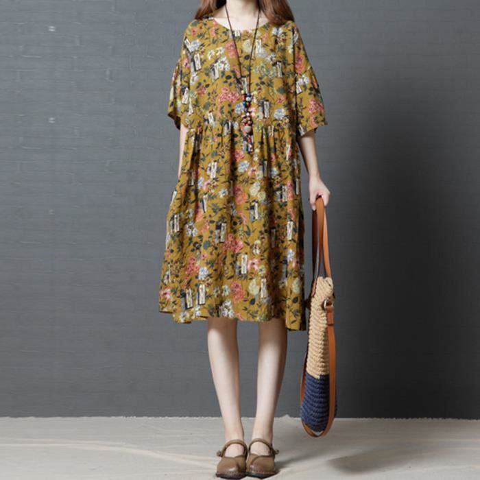 Robe ample coton Clearance