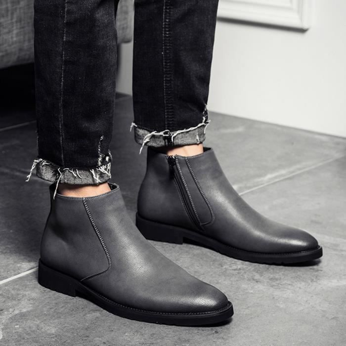 bottes courtes hommes