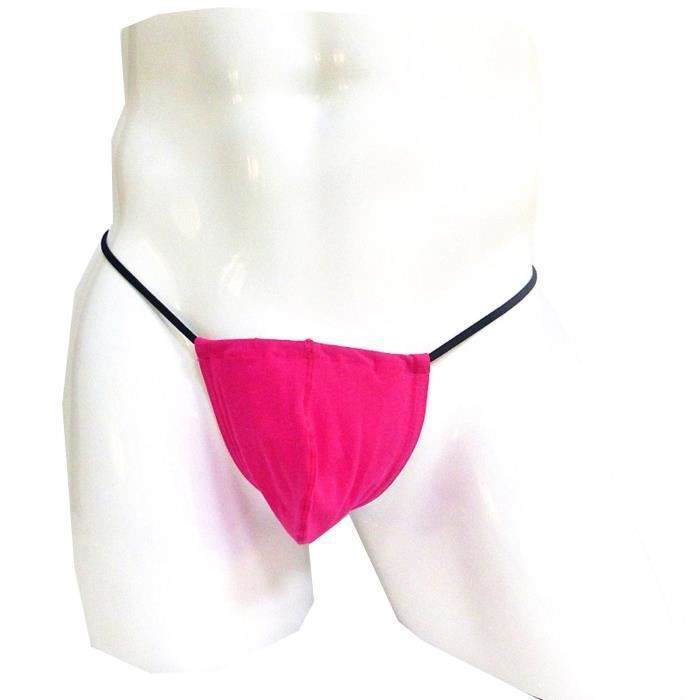 Hommes G String Sous-vêtements Plat Avant Avec Dos Choix rose transparent 1 jour navire Hommes G String Sous-vêtements Plat Avant Avec Dos Choix rose transparent 1 jour navire