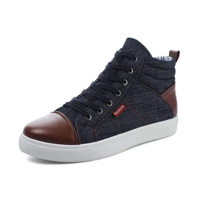Basket en shop tissu homme