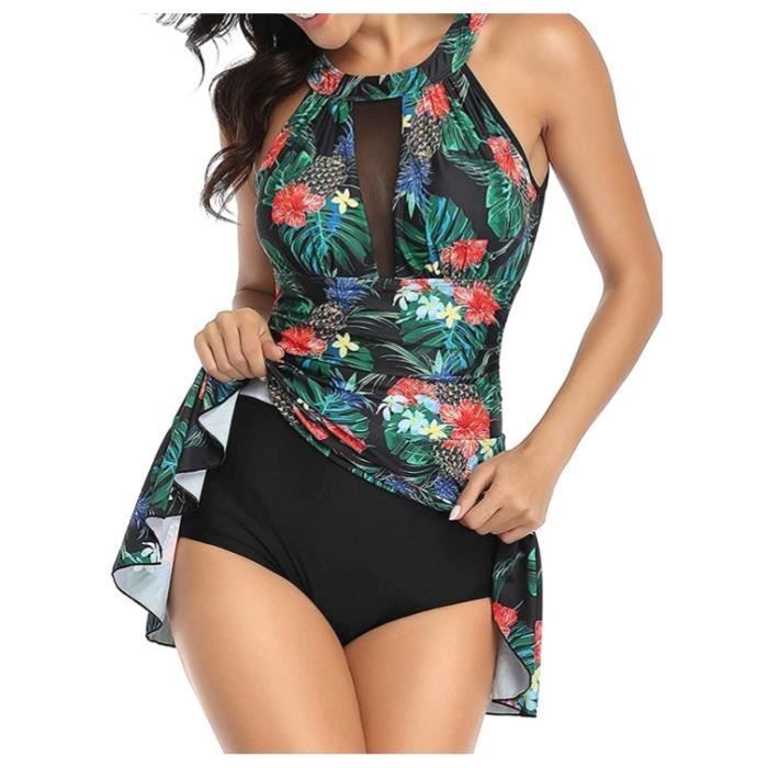 Maillot de bain femme hot sale avec jupette