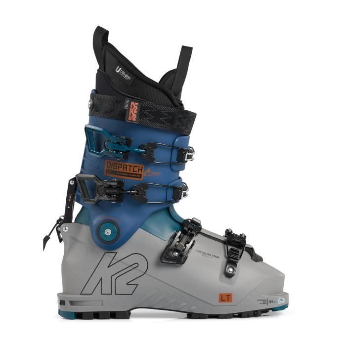 chaussures de ski k2 dispatch lt bleu homme