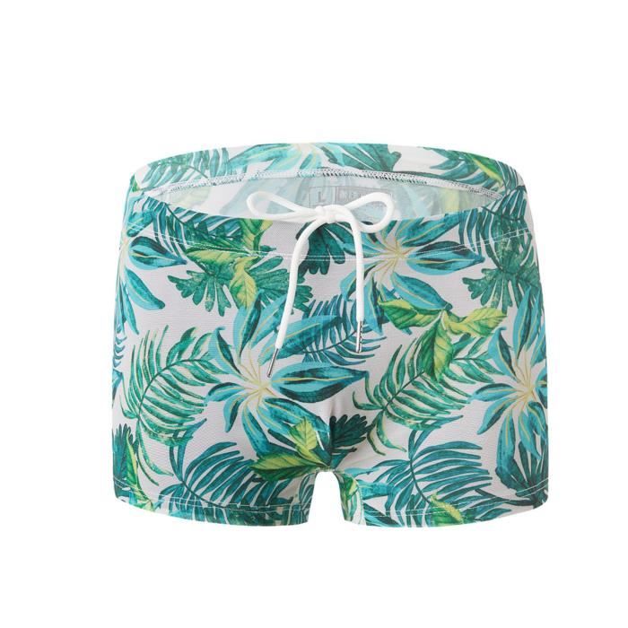 Maillot De Bain Imprimé Deux-Pièces Boxer