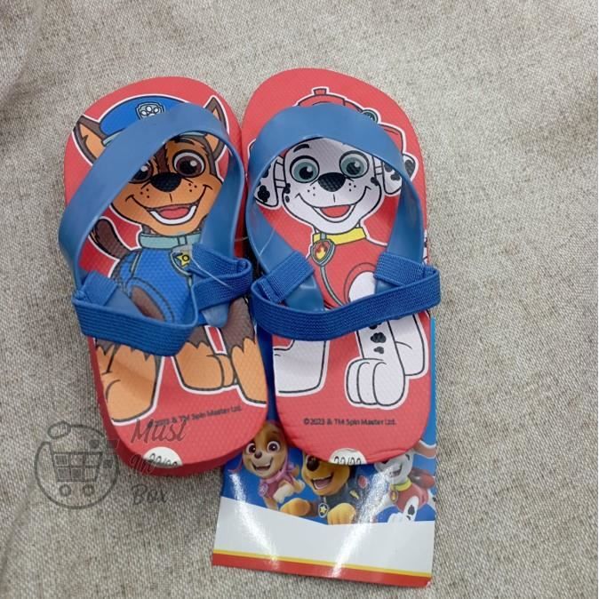 Tongs Pat Patrouille Avec Bride Elastique Cdiscount Sport