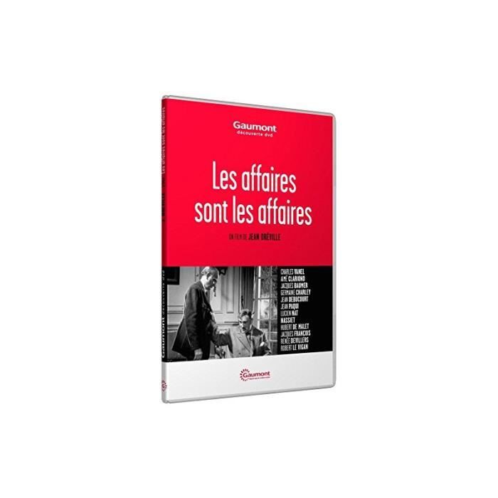 Les affaires sont les affaires Cdiscount DVD Les affaires sont les affaires Cdiscount DVD