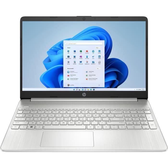 HP 15s eq2110nf AMD Ryzen™ 5 Ordinateur portable 39 6 cm 15.6 Full HD DDR4 SDRAM SSD Wi Fi 5 802.11ac Windows 11 Home - vue 3