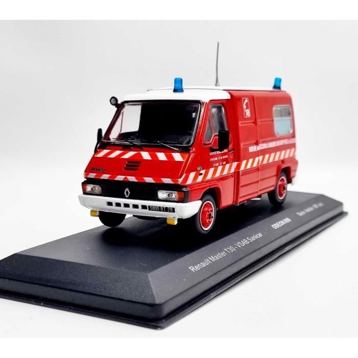 Miniature Résine Pompier Miniature 1/43 Renault Master T30 Sanicar VSAB