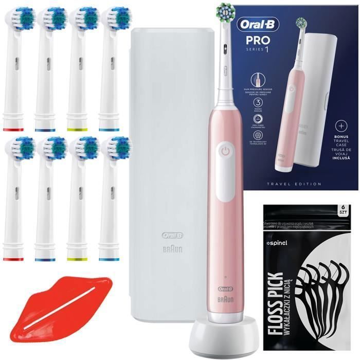 Brosse à dents électrique Oral B Pro 1 3 modes de brossage Étui inclus - vue 2