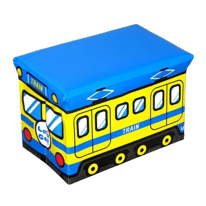 Train Enfants Pliant Boite De Rangement Jouets Vetements Livres Nursery Chambre Jaune Et Bleu Achat Vente Boite De Rangement Train Enfants Pliant Boite De Cdiscount
